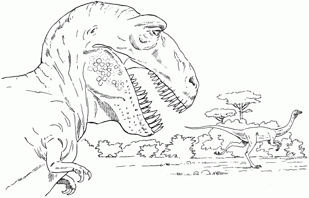 Jurassic World Dinosaur Coloring Pages