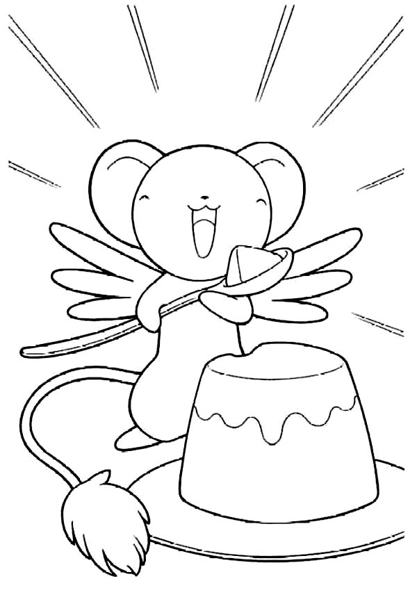 Kero Cardcaptor Sakura Coloring Pages