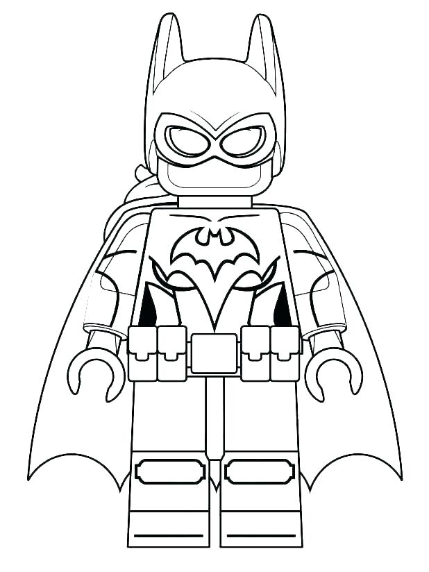 Lego Batman Coloring Page