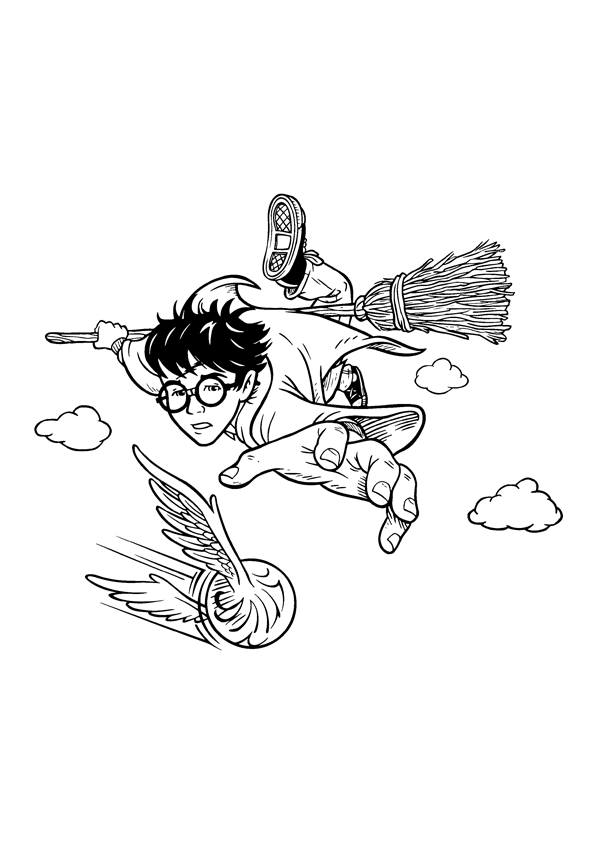 Lego Harry Potter Coloring Pages