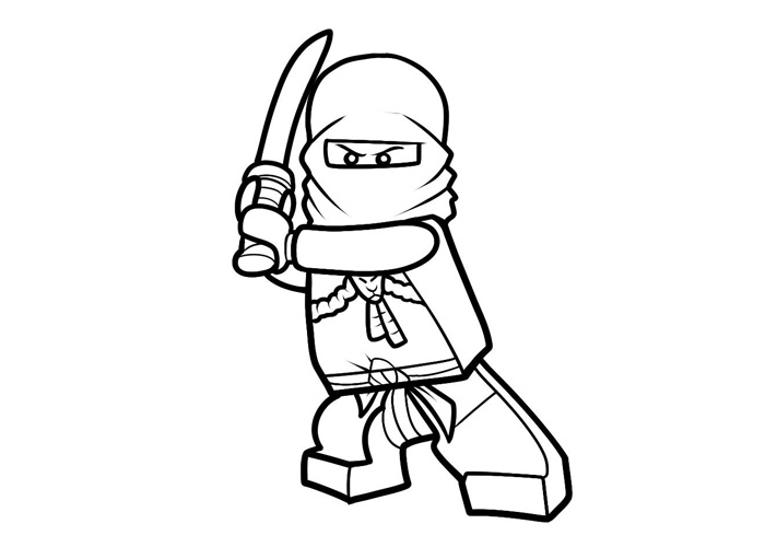 Lego Ninjago Coloring Page Images