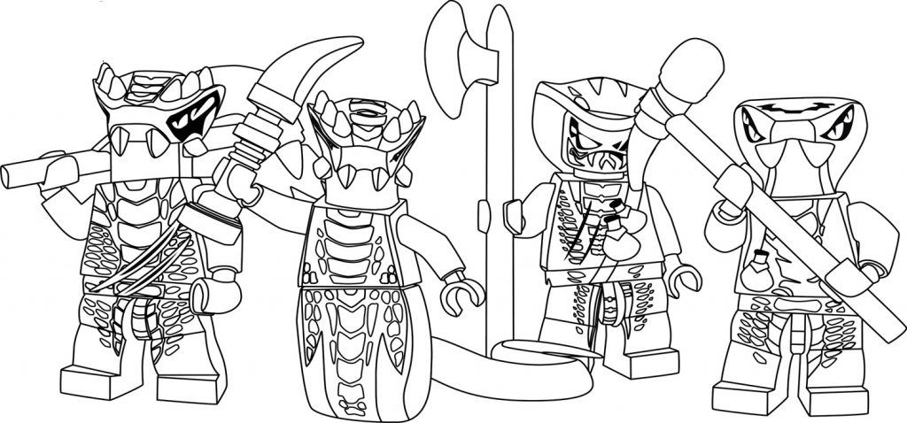 Lego Ninjago Coloring Page Printables