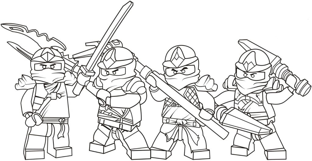 Lego Ninjago Coloring Pages