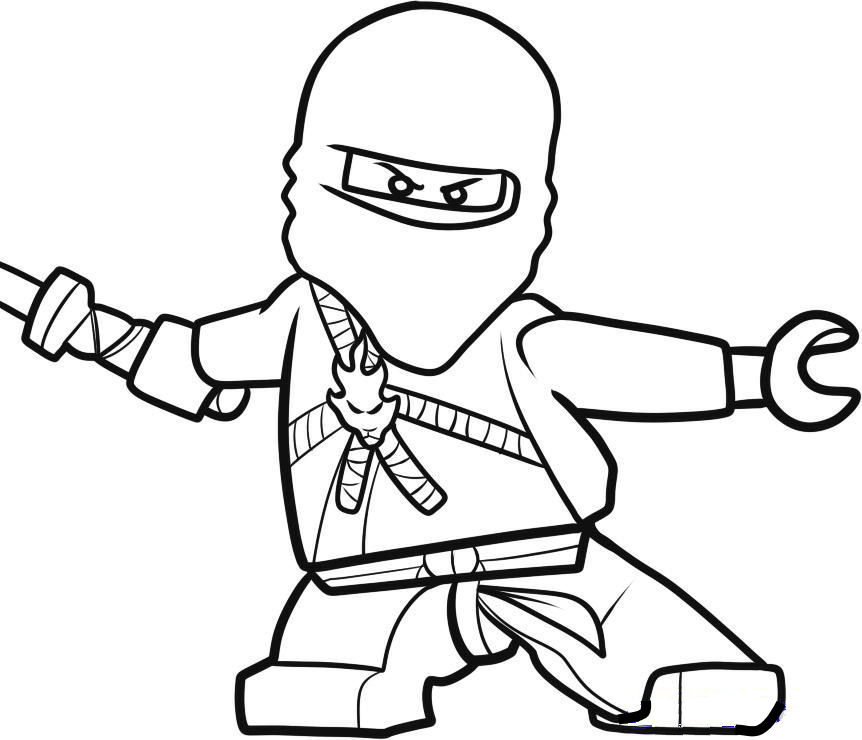 Lego Ninjago Coloring Pages Free Printables