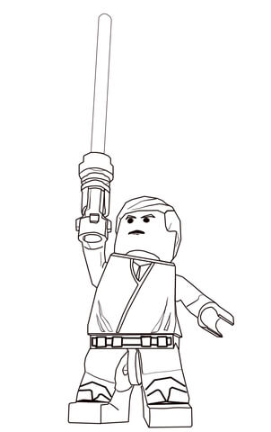 Lego Star Wars Coloring Printable