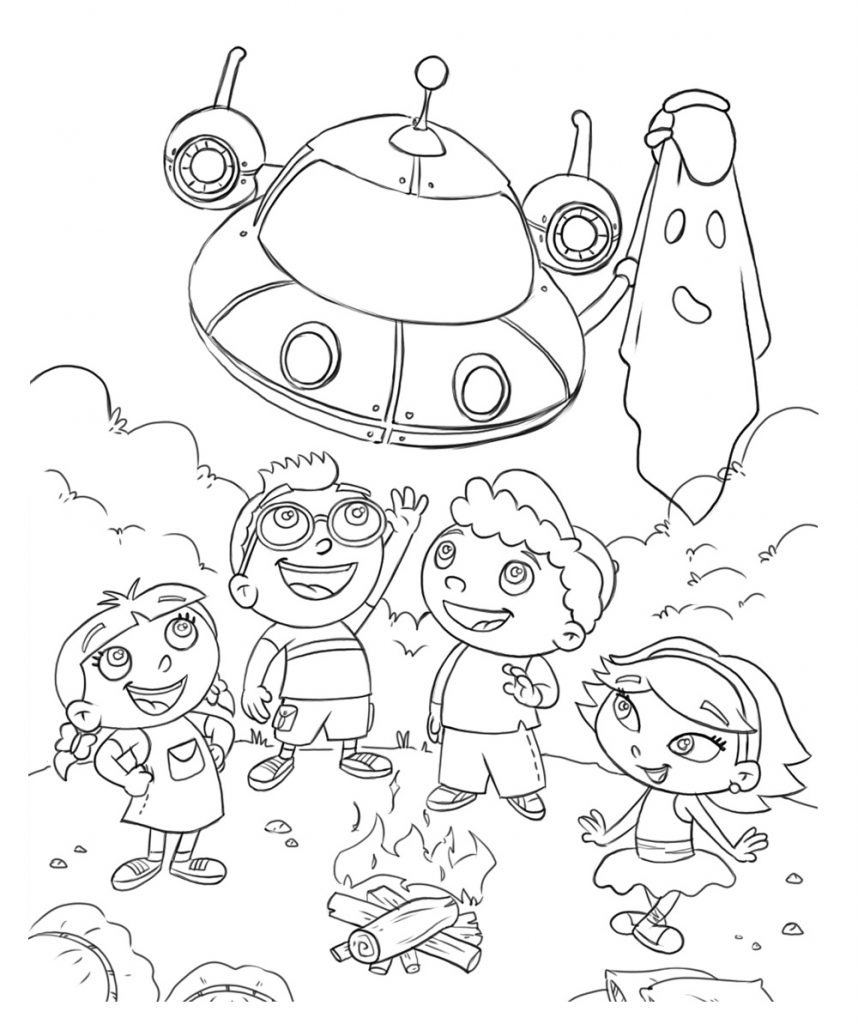 Little Einsteins Coloring Page
