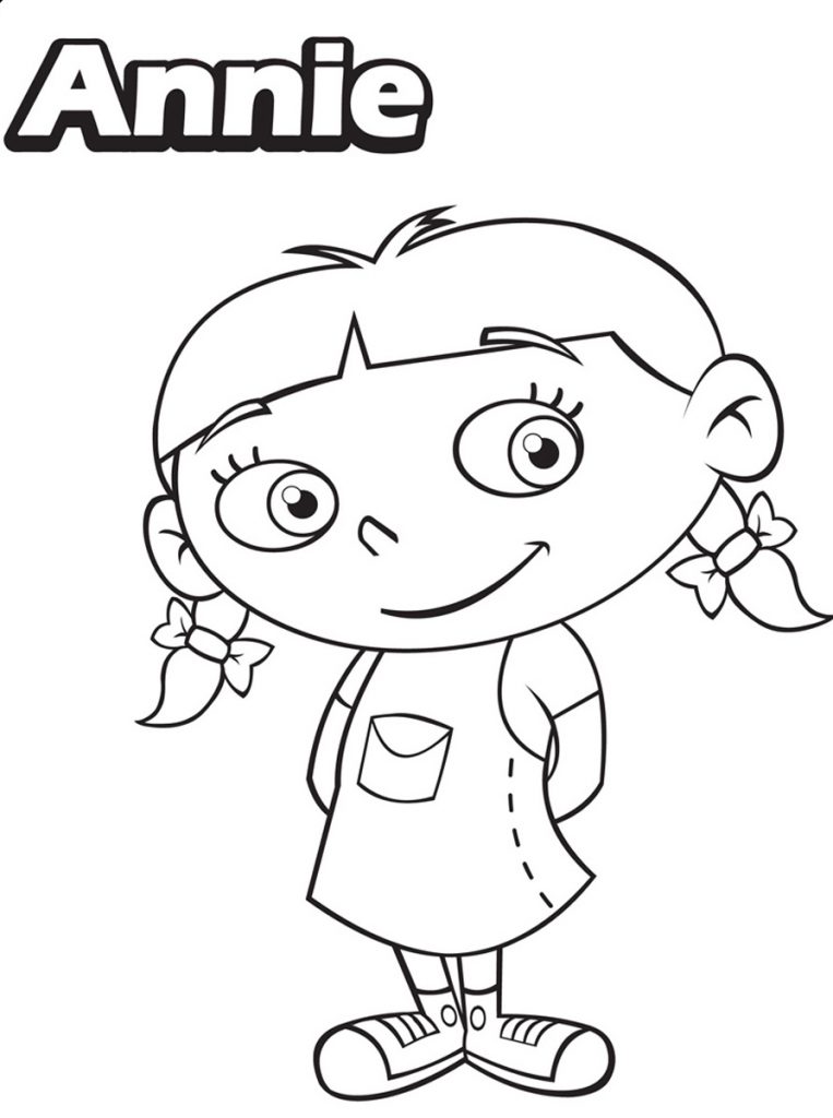 Little Einsteins Coloring Pages - Annie