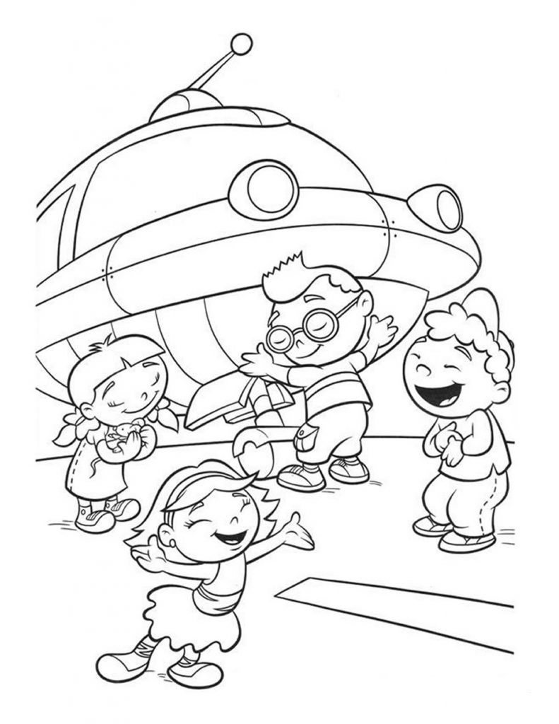 Little Einsteins Coloring Pages Printable