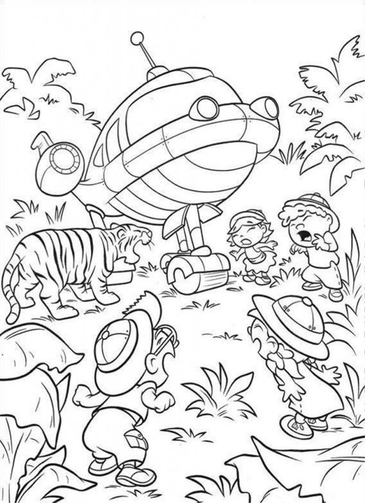 Little Einsteins Coloring Pages To Print