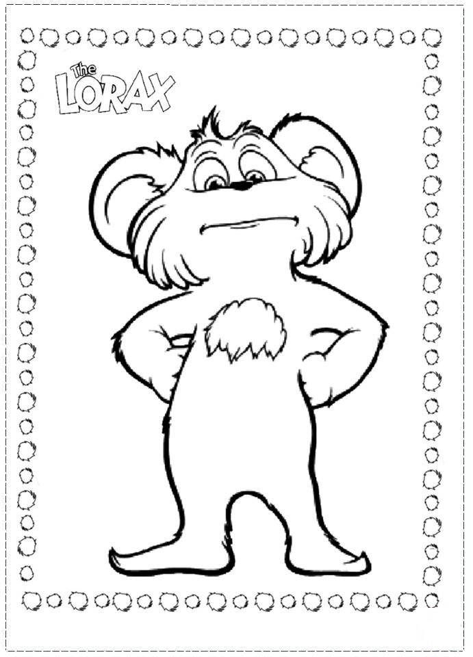 Lorax Coloring Pages To Print