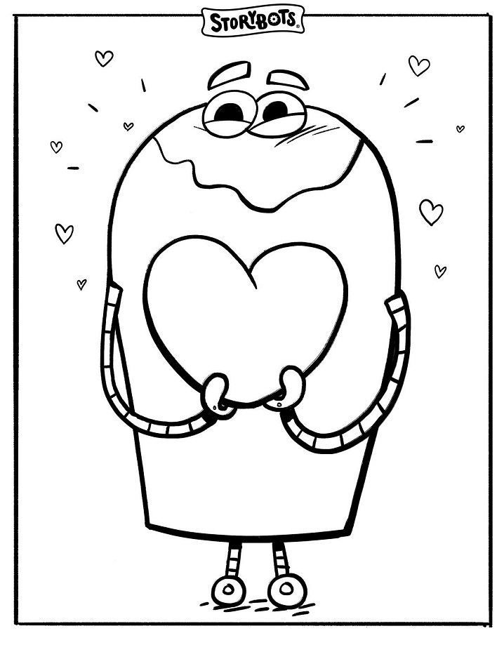 Love Storybots Coloring Pages