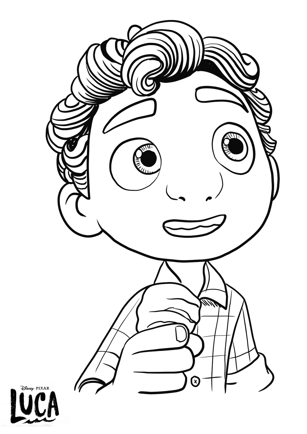 Luca Coloring Pages