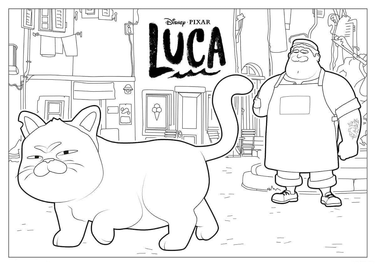 Machiavelli Luca Coloring Pages