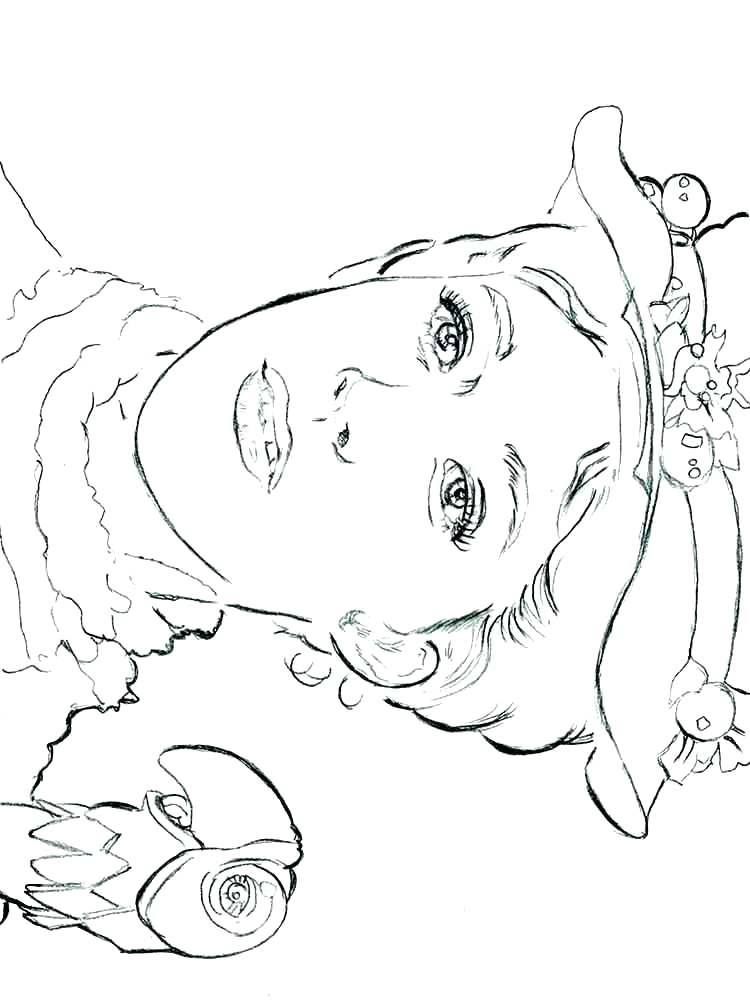 Mary Poppins Printable Coloring Page