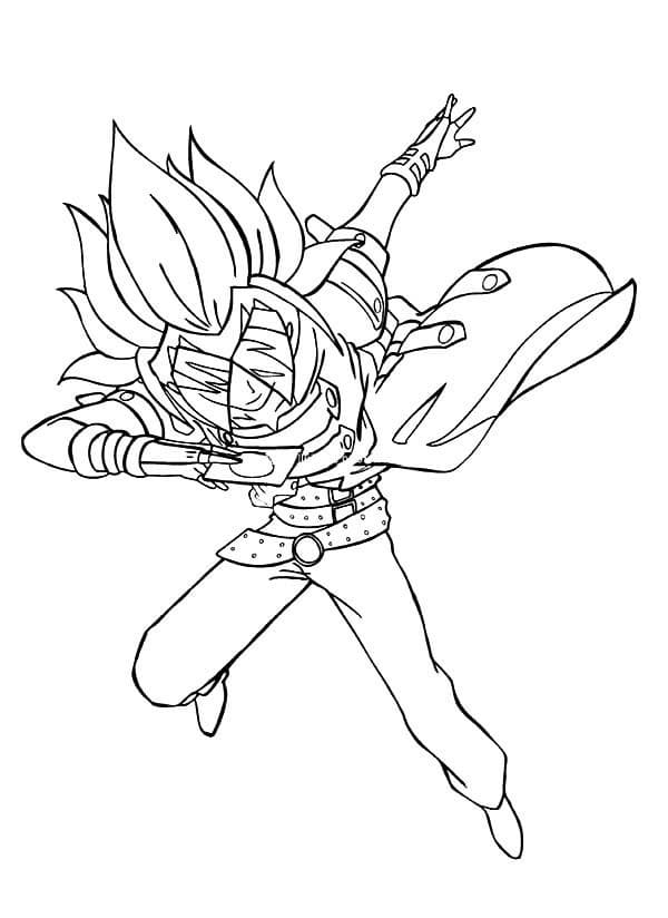 Masquerade Bakugan Coloring Pages