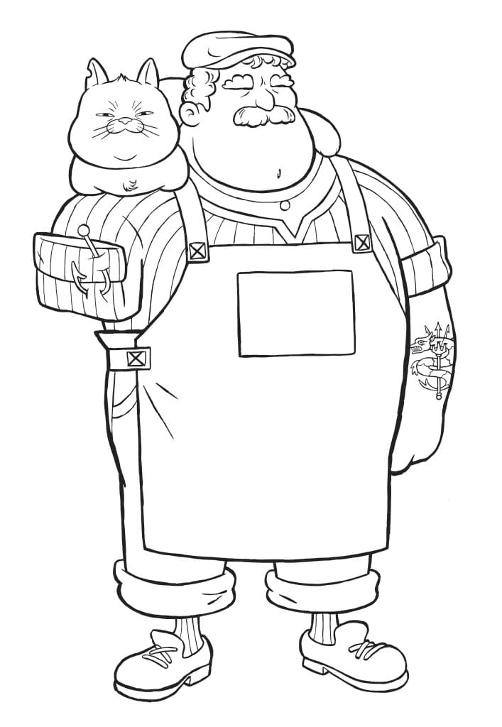 Massimo Luca Coloring Pages