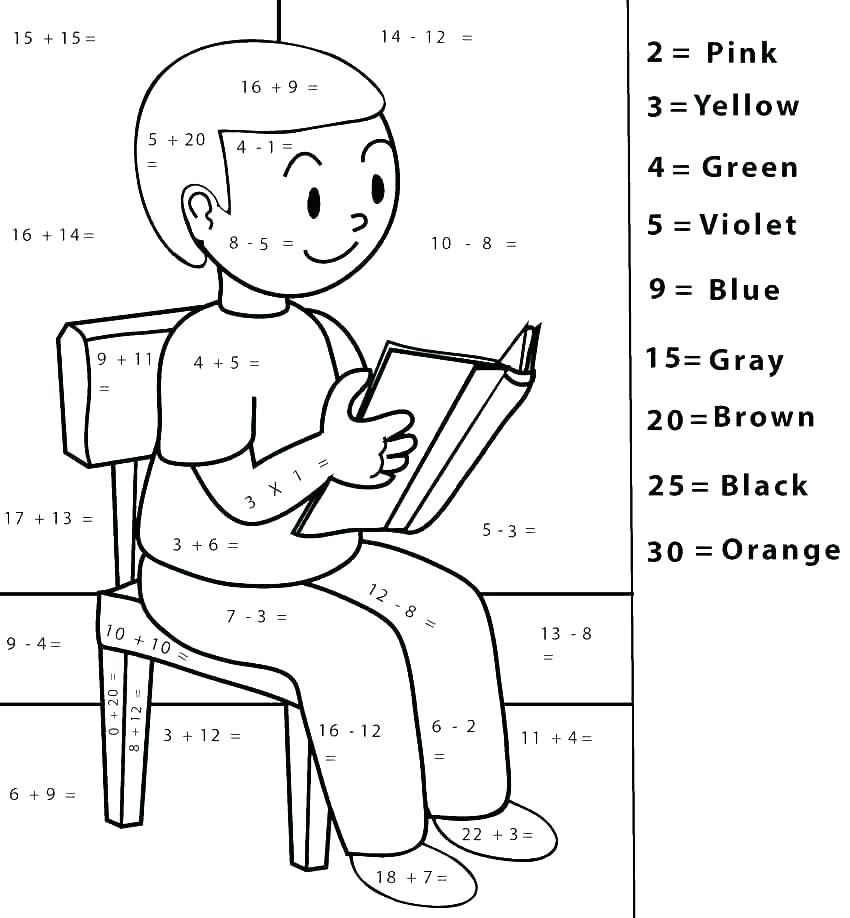 Math Color by Number