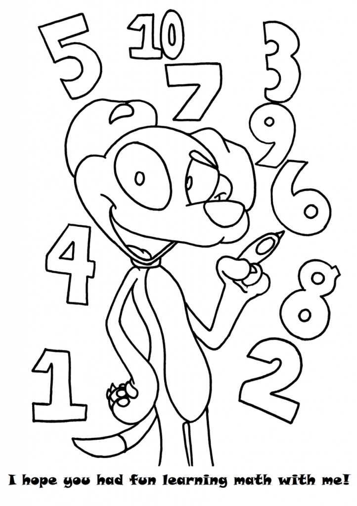 math-coloring-1-to-10