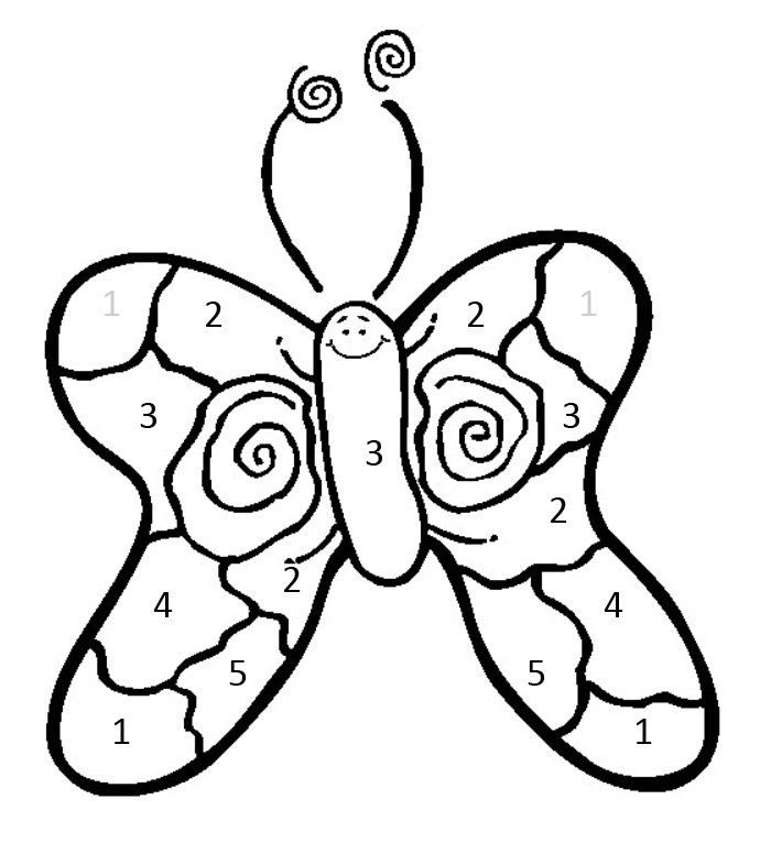 math-coloring-pages-color-by-number-butterfly