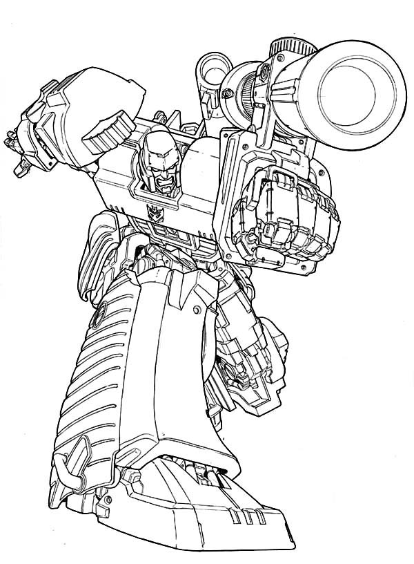 Megatron Canon Coloring Pages