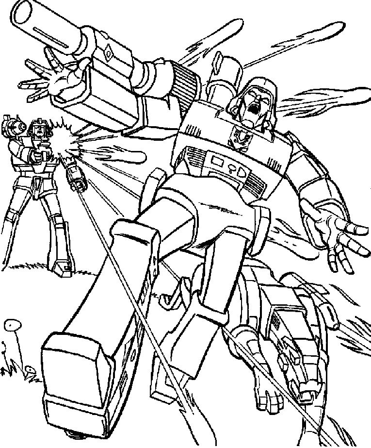 Megatron Coloring Pages