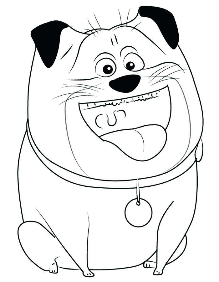 Mel - The Secret Life of Pets Coloring Pages