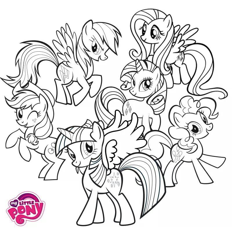 My Little Pony New Show Coloring Page