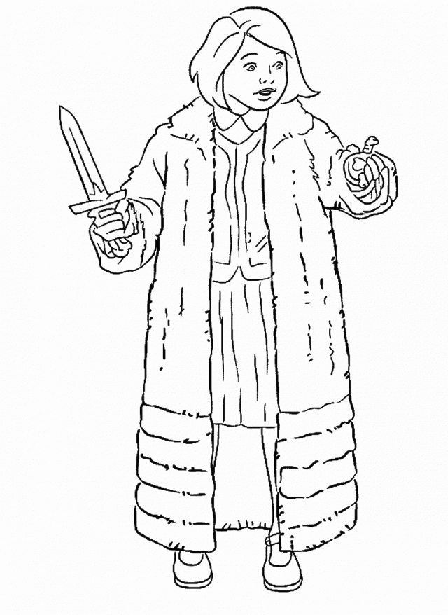 Narnia Coloring Page