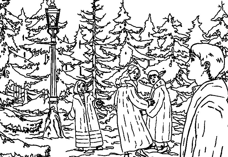 Narnia Coloring Page