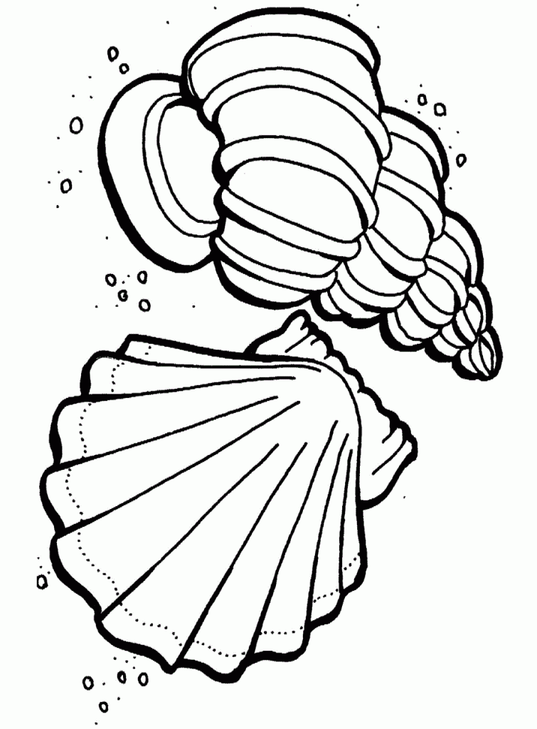 Ocean Coloring Pages For Preschool