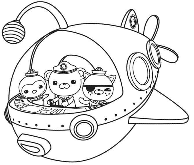 Octonauts Coloring Pages