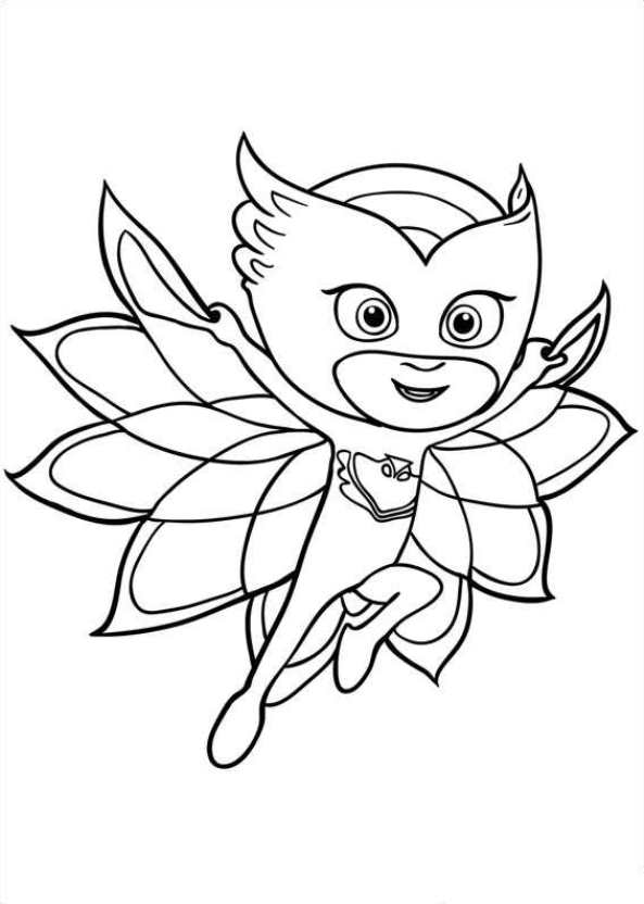 Owlette PJ Masks Coloring Pages