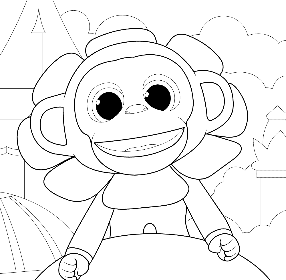 Peanut - Wonder Park Coloring Pages