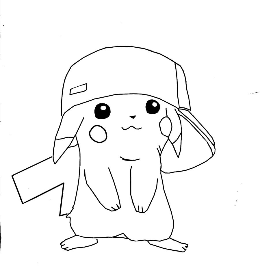 Pikachu Coloring Pages Images