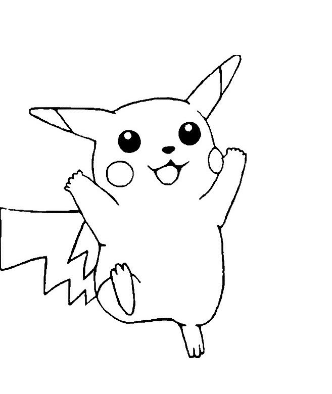 Pikachu Coloring Pages