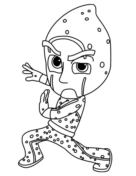 PJ Masks Coloring Pages Ninja