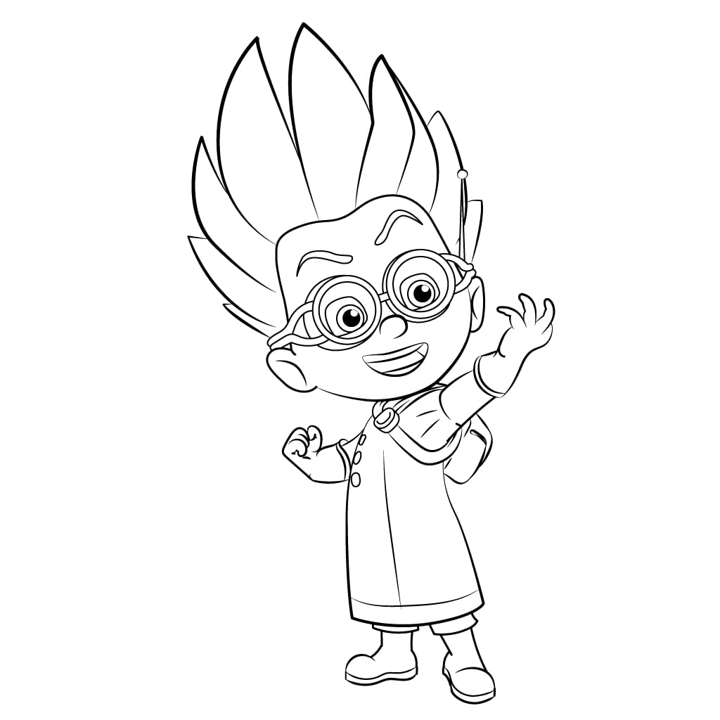 PJ Masks Romeo Coloring Pages