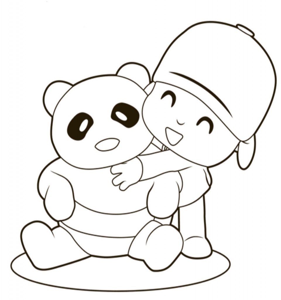 Pocoyo Coloring Pages Printable