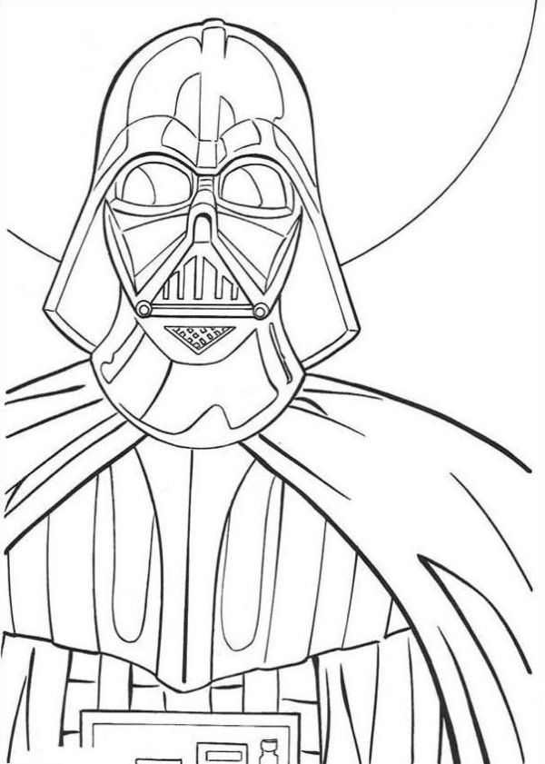 Print Free Darth Vader Coloring Pages