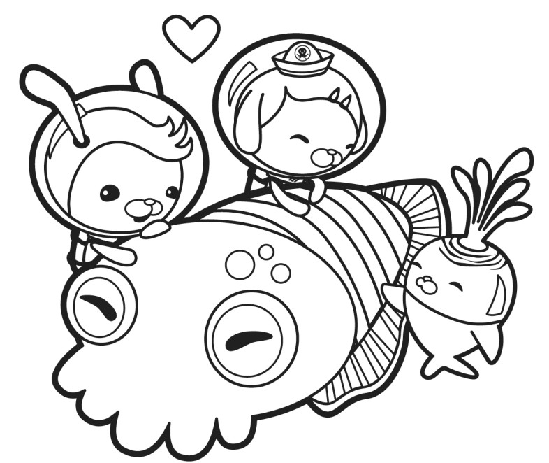 Print Octonauts Coloring Pages