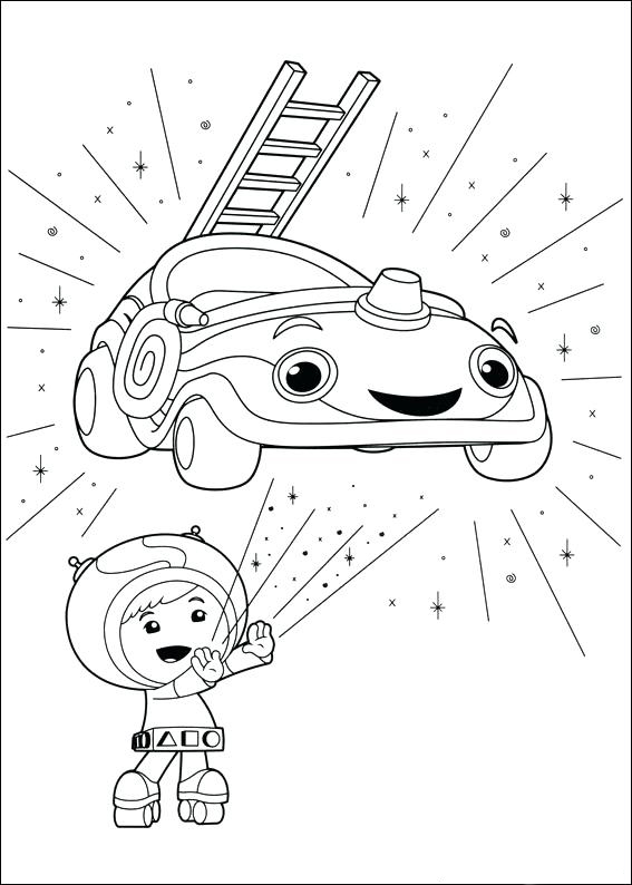 Print Team Umizoomi Coloring Pages