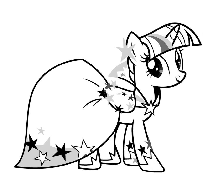 Print Twilight Sparkle Coloring Pages