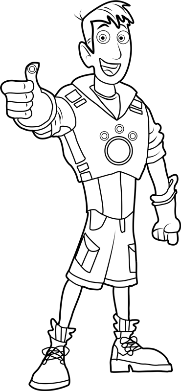 Print Wild Kratts Coloring Pages