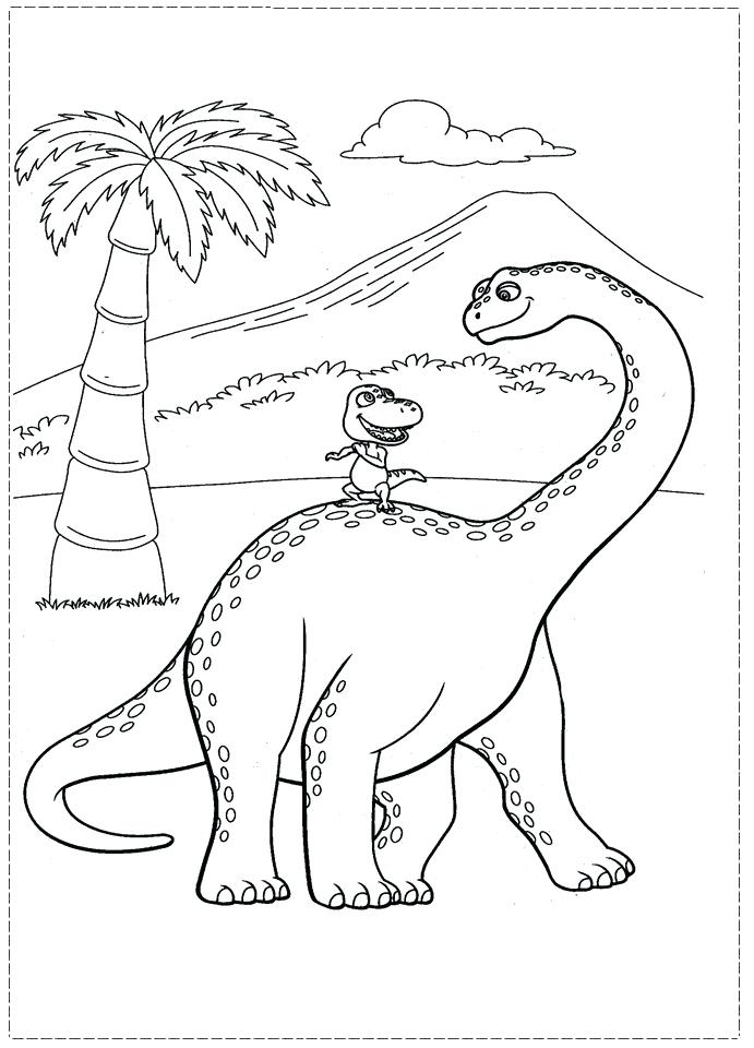Printable Dinosaur Train Coloring Pages