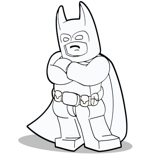 Printable Lego Batman Coloring Pages