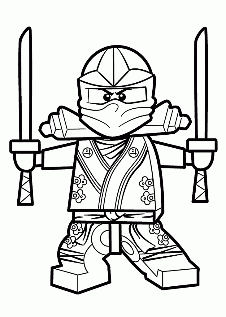 Printable Lego Ninjago Coloring Pages