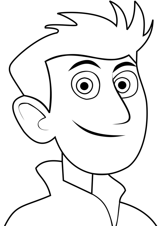 Printable Wild Kratts Coloring Pages