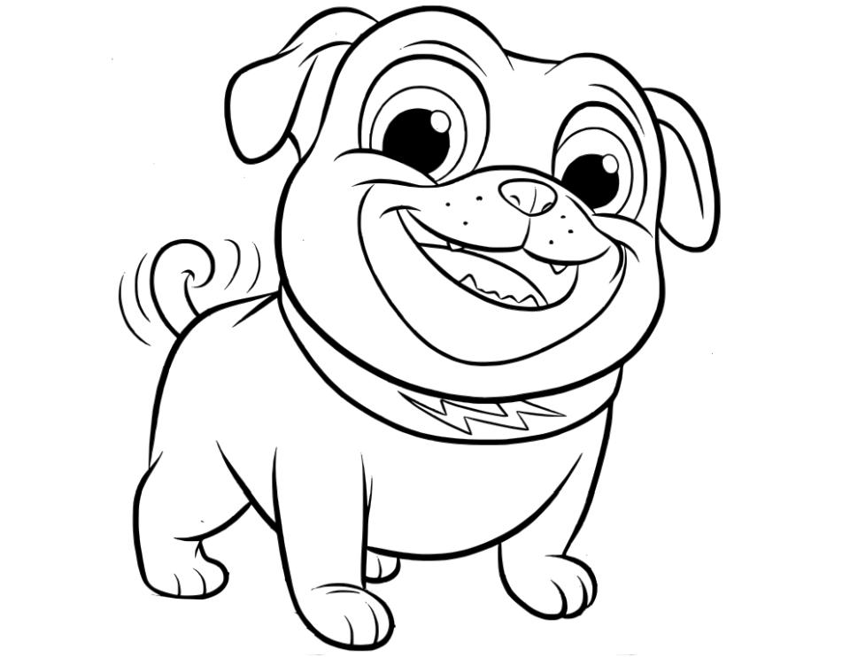 Puppy Dog Pals Printable Coloring Pages