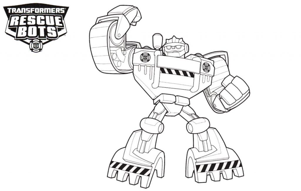 Rescue Bots Printable Coloring Pages