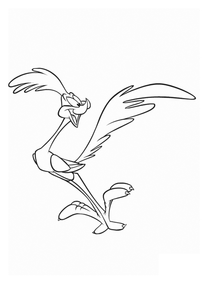 Roadrunner Coloring Pages